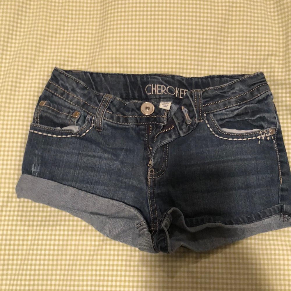 Cherokee girls denim shorts